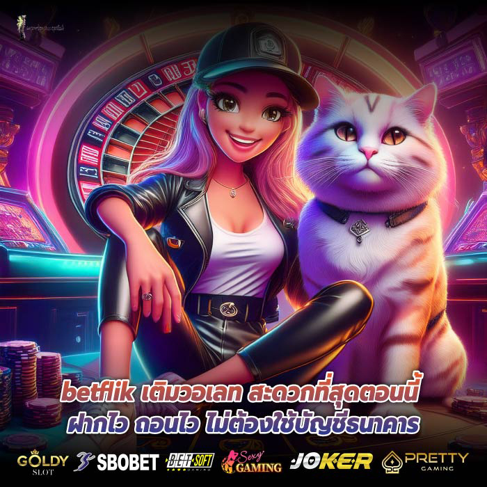 betflik เติมวอเลท สะดวกที่สุดตอนนี้ ฝากไว ถอนไว ไม่ต้องใช้บัญชีธนาคาร